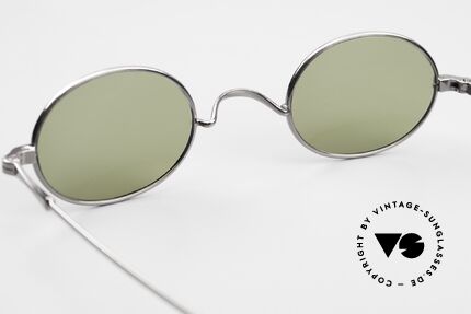 Lunor II 10 Ovale Sonnenbrille Gunmetal, zeitlose Fassung; Unisex-Modell (Damen und Herren), Passend für Herren und Damen Lunor II 10 Ovale Sonnenbrille Gunmetal, zeitlose Fassung; Unisex-Modell (Damen und Herren), Passend für Herren und Damen
