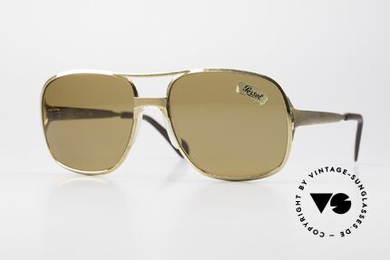 Persol 761 Ratti 80er Herrensonnenbrille Old School, legendäre 80er Persol RATTI vintage Herrensonnenbrille, Passend für Herren
