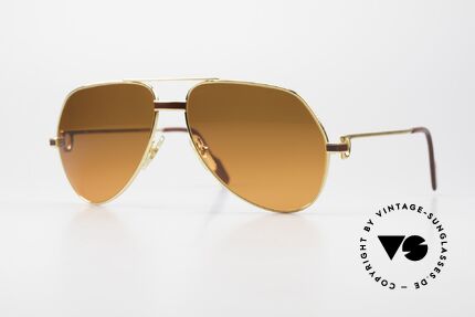 Cartier Vendome Laque - M Luxus Sonnenbrille Aviator Details