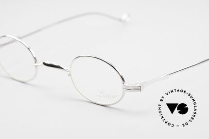 Lunor II 04 Ovale XS Brille PP Platin, Brillen-Design in Anlehnung an frühere Jahrhunderte, Passend für Herren und Damen Lunor II 04 Ovale XS Brille PP Platin, Brillen-Design in Anlehnung an frühere Jahrhunderte, Passend für Herren und Damen