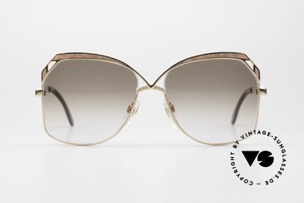 Cazal 219 Echt 80er Damen Sonnenbrille, eines der frühen Modelle von CAri ZALloni, Passend für Damen