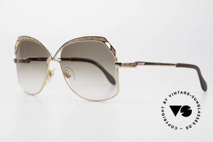 Cazal 219 Echt 80er Damen Sonnenbrille, noch mit dem alten Cazal-Logo (ca. 1979/80), Passend für Damen