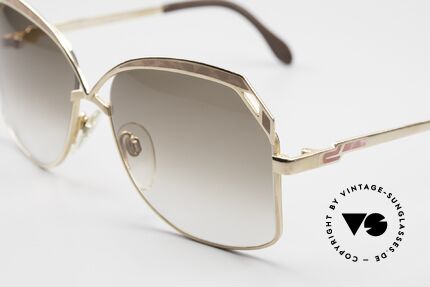 Cazal 219 Echt 80er Damen Sonnenbrille, eine echte Rarität (originelles Einzelstück), Passend für Damen