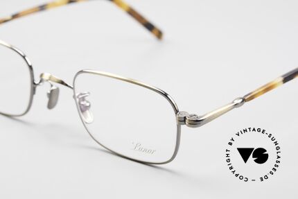 Lunor VA 109 Klassische Brille Für Herren AG, Größe 49/24 in AG = "antik gold" mit 140mm Bügel, Passend für Herren