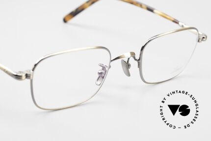 Lunor VA 109 Klassische Brille Für Herren AG, ungetragen; mit Acetat-Bügeln und Titan-Nasenpads, Passend für Herren
