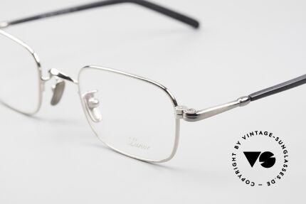Lunor VA 109 Klassische Herrenbrille PP AS, Front ist PP platin plattiert, Bügel in AS antik silber, Passend für Herren