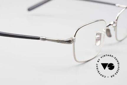 Lunor VA 109 Klassische Herrenbrille PP AS, ungetragen; mit Acetat-Bügeln und Titan-Nasenpads, Passend für Herren