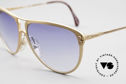 Alpina M3 80er Strass Sonnenbrille Damen, die Bügelschrauben sind mit Strass-Steinen verziert!, Passend für Damen