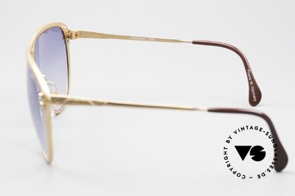Alpina M3 80er Strass Sonnenbrille Damen, orig. Sonnengläser können durch optische ersetzt werden, Passend für Damen