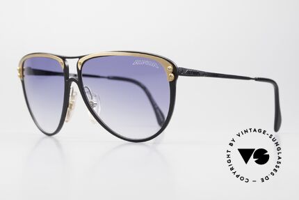 Alpina M3 80er Sonnenbrille Damen Strass, echte Handarbeit aus "West Germany" in Größe 58/14, Passend für Damen