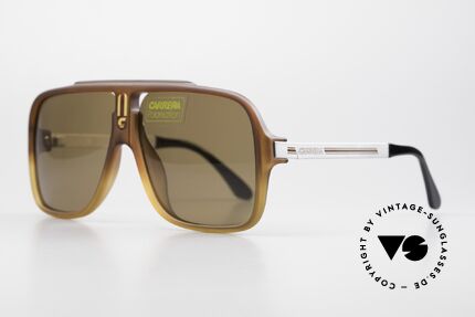 Carrera 5557 Rare 80er Brille Polarisierend, damalige Katalogbezeichnung = Modell 5557 Monza, Passend für Herren