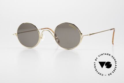 Carrera 5566 Runde Vintage Sonnenbrille, kleine, runde Carrera vintage Unisex-Sonnenbrille, Passend für Herren und Damen