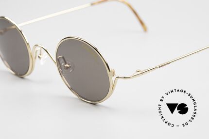 Carrera 5566 Runde Vintage Sonnenbrille, high-end Carrera Ultrasight Gläser; 100% UV Schutz, Passend für Herren und Damen