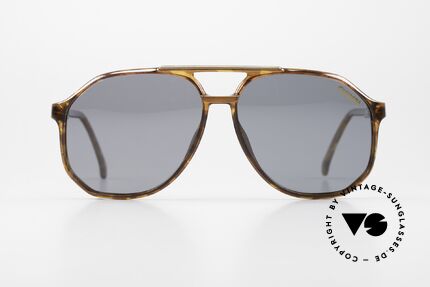 Carrera 5406 80er Jahre Optyl Brille Polarized, schlichte Eleganz in Form- und Farbgestaltung, Passend für Herren