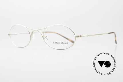 Giorgio Armani 229 Als Schubert Brille Bekannt, wird auch als die Armani 'SCHUBERT-Brille' bezeichnet, Passend für Herren und Damen
