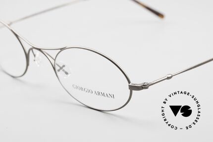 Giorgio Armani 229 Die Armani Schubert Brille, öst. Komponist Franz Schubert trug diese Form um 1820, Passend für Herren und Damen