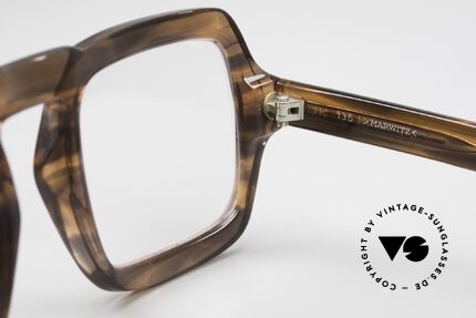 Metzler 7002 Marwitz Alte Original Brille, Fassung ist natürlich für Gläser jeglicher Art gemacht, Passend für Herren