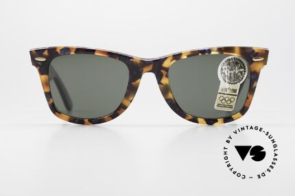 Ray Ban Wayfarer I Limited Deluxe Edition USA, in den 80ern getragen v. Don Johnson in 'Miami Vice', Passend für Herren und Damen Ray Ban Wayfarer I Limited Deluxe Edition USA, in den 80ern getragen v. Don Johnson in 'Miami Vice', Passend für Herren und Damen