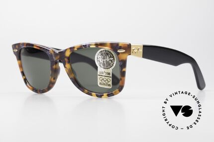 Ray Ban Wayfarer I Limited Deluxe Edition USA, heute so oft kopiert und nie erreicht; echt VINTAGE!, Passend für Herren und Damen Ray Ban Wayfarer I Limited Deluxe Edition USA, heute so oft kopiert und nie erreicht; echt VINTAGE!, Passend für Herren und Damen