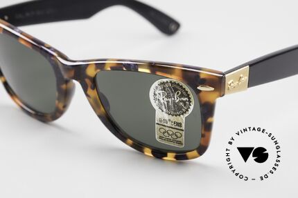 Ray Ban Wayfarer I Limited Deluxe Edition USA, limitierte DELUXE Edition in lila-havanna (W1213), Passend für Herren und Damen Ray Ban Wayfarer I Limited Deluxe Edition USA, limitierte DELUXE Edition in lila-havanna (W1213), Passend für Herren und Damen