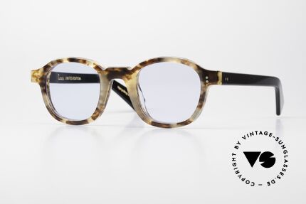 Lesca Brut Panto 8mm Sonnenbrille Upcycling Acetate Details