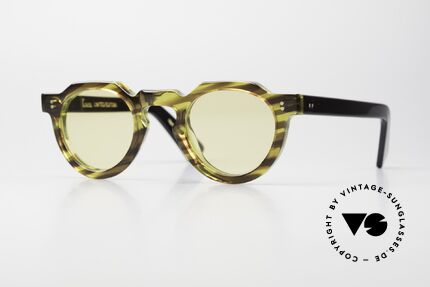 Lesca Crown Panto 8mm Sonnenbrille Upcycling Details