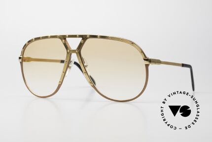 Alpina M1 Rare 80s Vintage Brille Orange Details