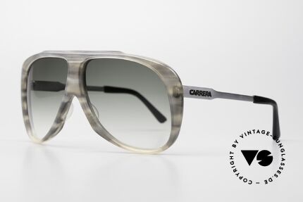 Carrera 5518 70er Old School Pilotenbrille, grau-grünliches Muster (charakteristisch 70er Jahre), Passend für Herren
