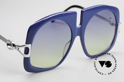 Marie Claire 330 XXL 70er Sonnenbrille Damen, die Fassung könnte sogar optisch verglast werden!, Passend für Damen