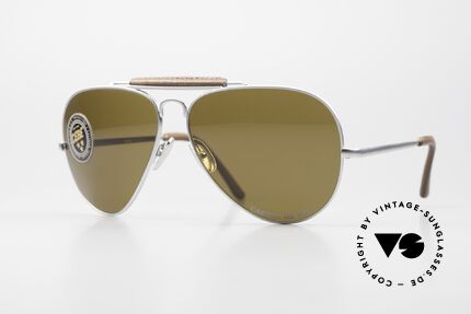 Cebe 309 Leder Aviator Carnet De Vol, vintage Cebe Aviator-Sonnenbrille in Spitzen-Qualität, Passend für Herren