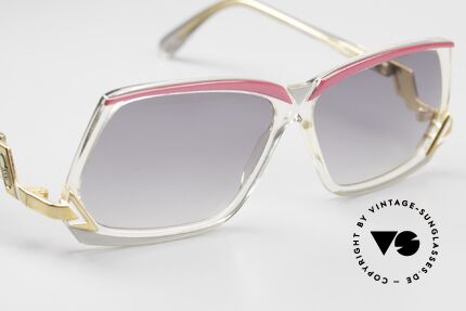 Cazal 315 Vintage HipHop Sonnenbrille, KEINE Retro-Brille; ein altes Original in Gr. 57-12, Passend für Damen