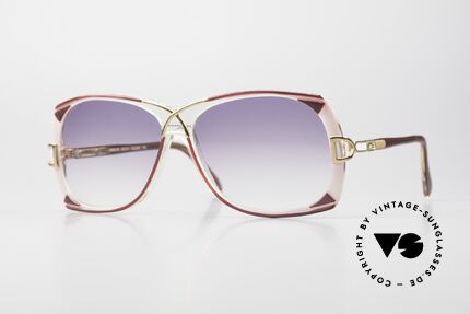 Cazal 193 Original 80er Damen Sonnenbrille Details