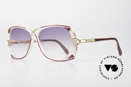 Cazal 193 Original 80er Damen Sonnenbrille, Top-Verarbeitung und schöne Farbkombinationen, Passend für Damen