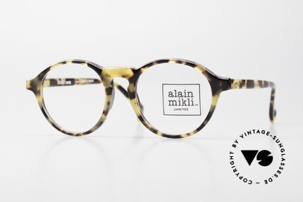 Alain Mikli 6921 / 026 Kleine Panto Brille Schildpatt Details