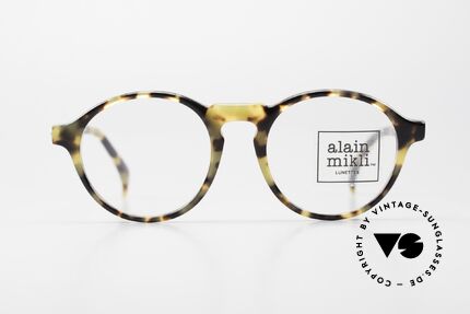 Alain Mikli 6921 / 026 Kleine Panto Brille Schildpatt, mehr 'klassisch' geht nicht (bekannte Panto-Form), Passend für Herren und Damen