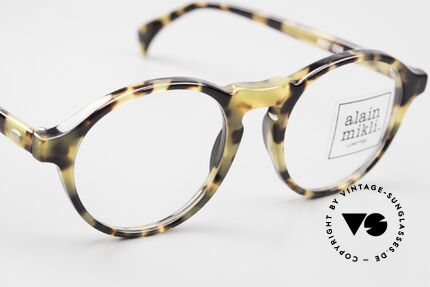 Alain Mikli 6921 / 026 Kleine Panto Brille Schildpatt, ungetragen (wie alle unsere 1980er vintage Brillen), Passend für Herren und Damen