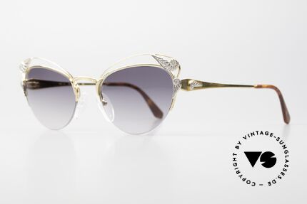 Essilor 812 Nautilus Damen Sonnenbrille, halb-rahmenlos (Nylor-Brille gilt als Essilor Erfindung), Passend für Damen