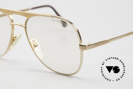 Michael Pfeiffer 601 Gold Doublé Brille Automatikglas, Automatik-Gläser verdunkeln bei Sonne automatisch, Passend für Herren