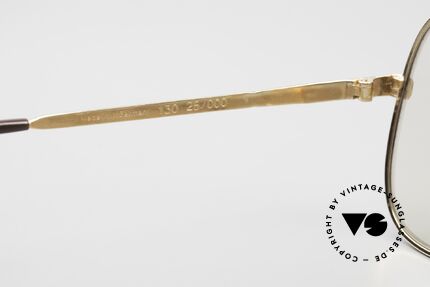 Michael Pfeiffer 601 Gold Doublé Brille Automatikglas, ungetragen (wie alle unsere seltenen Doublé-Brillen), Passend für Herren
