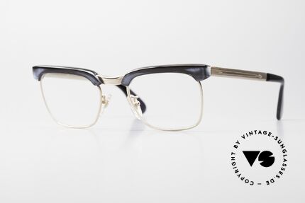 Metzler Marwitz Matura 60er Jahre KombiBrille Gold Details