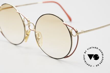 Casanova RC1 Kunstvolle Damen Sonnenbrille, eigentlich ein Museumsstück; 24 Karat vergoldet, Passend für Damen