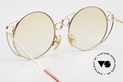 Casanova RC1 Kunstvolle Damen Sonnenbrille, KEINE Retrobrille, sondern ein kostbares Original, Passend für Damen