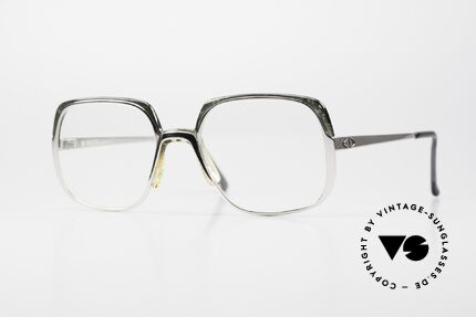 Christian Dior 2052 Monsieur 70er Kombi Brille, alte Christian Dior Designerbrille aus den 70ern, Passend für Herren