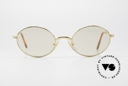 Cartier Sorbonne Ovale Luxus Vintagebrille 90er, edles und zeitloses Design in M Größe 51°20, 135, Passend für Herren und Damen