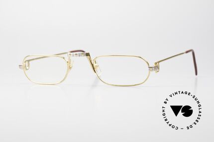 Cartier Demi Lune Santos Limitierte Luxus Lesebrille 80er Details
