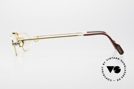 Cartier Demi Lune Santos Limitierte Luxus Lesebrille 80er, 2. hand im großartigen Zustand (nur ein Mini-Abplatzer), Passend für Herren