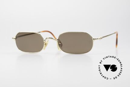 Cartier Orfy 90er Sonnenbrille Eckig Unisex Details