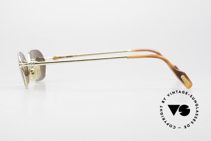 Cartier Orfy - M 90er Sonnenbrille Eckig Unisex, 2. hand, neuwertiger Zustand, inkl. Box von Cartier, Passend für Herren und Damen