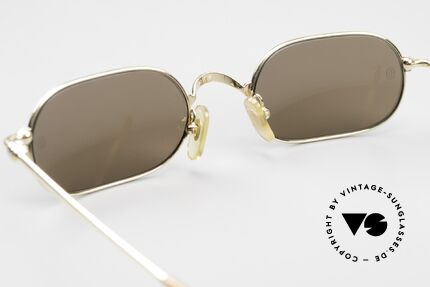 Cartier Orfy - M 90er Sonnenbrille Eckig Unisex, Größe: medium, Passend für Herren und Damen