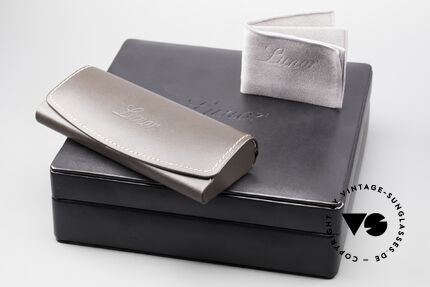 Lunor Leather Case Brown Lederetui Mit Präsentationsbox, BITTE VORHER FRAGEN, FALLS SIE SICH DER GRÖSSE, Passend für Herren und Damen